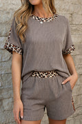 The Cozy Leopard Lounge Set