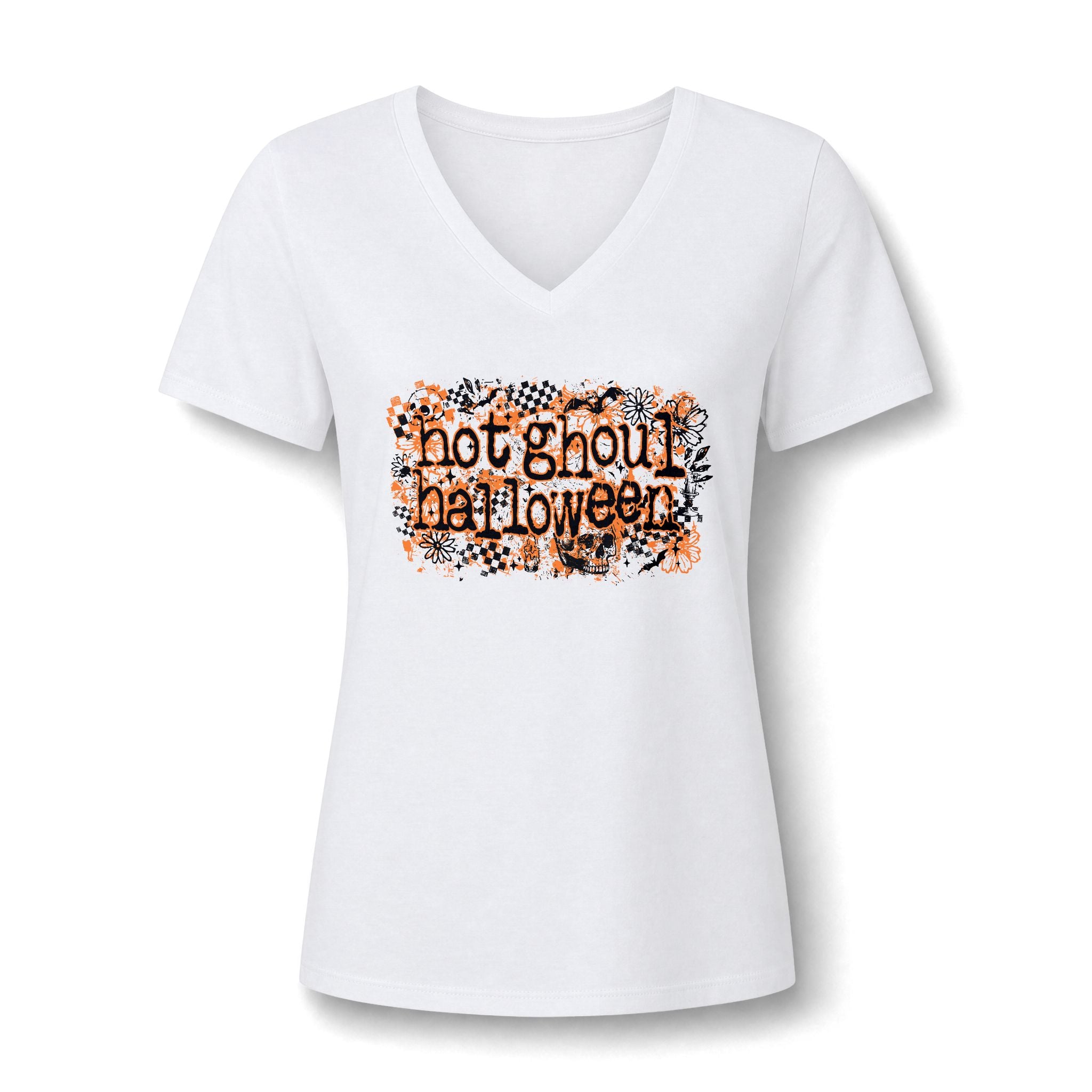 'Hot Ghoul Halloween Graphic Tee