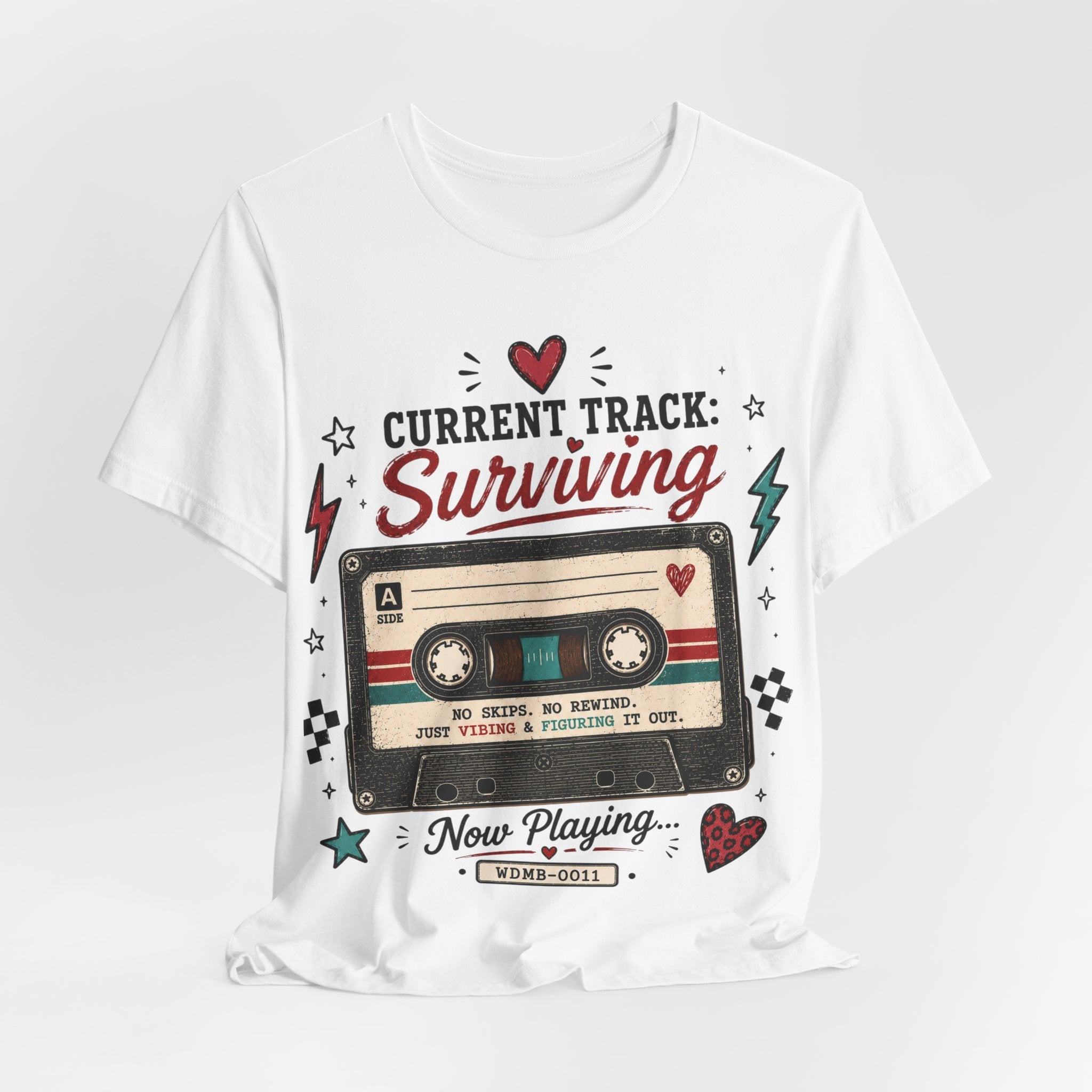 Current Track: Surviving Graphic Tee| Well Dressed Mess Boutique