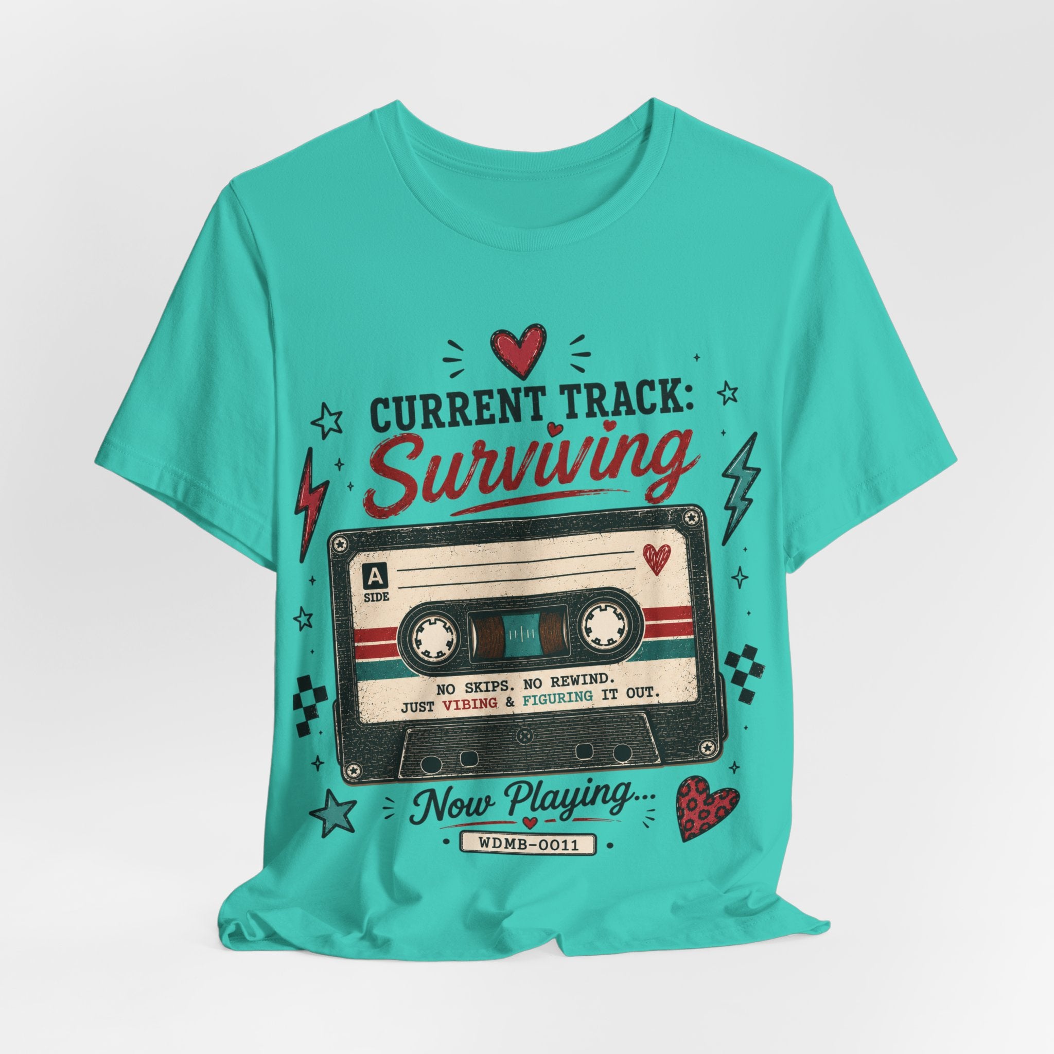 Current Track: Surviving Graphic Tee| Well Dressed Mess Boutique