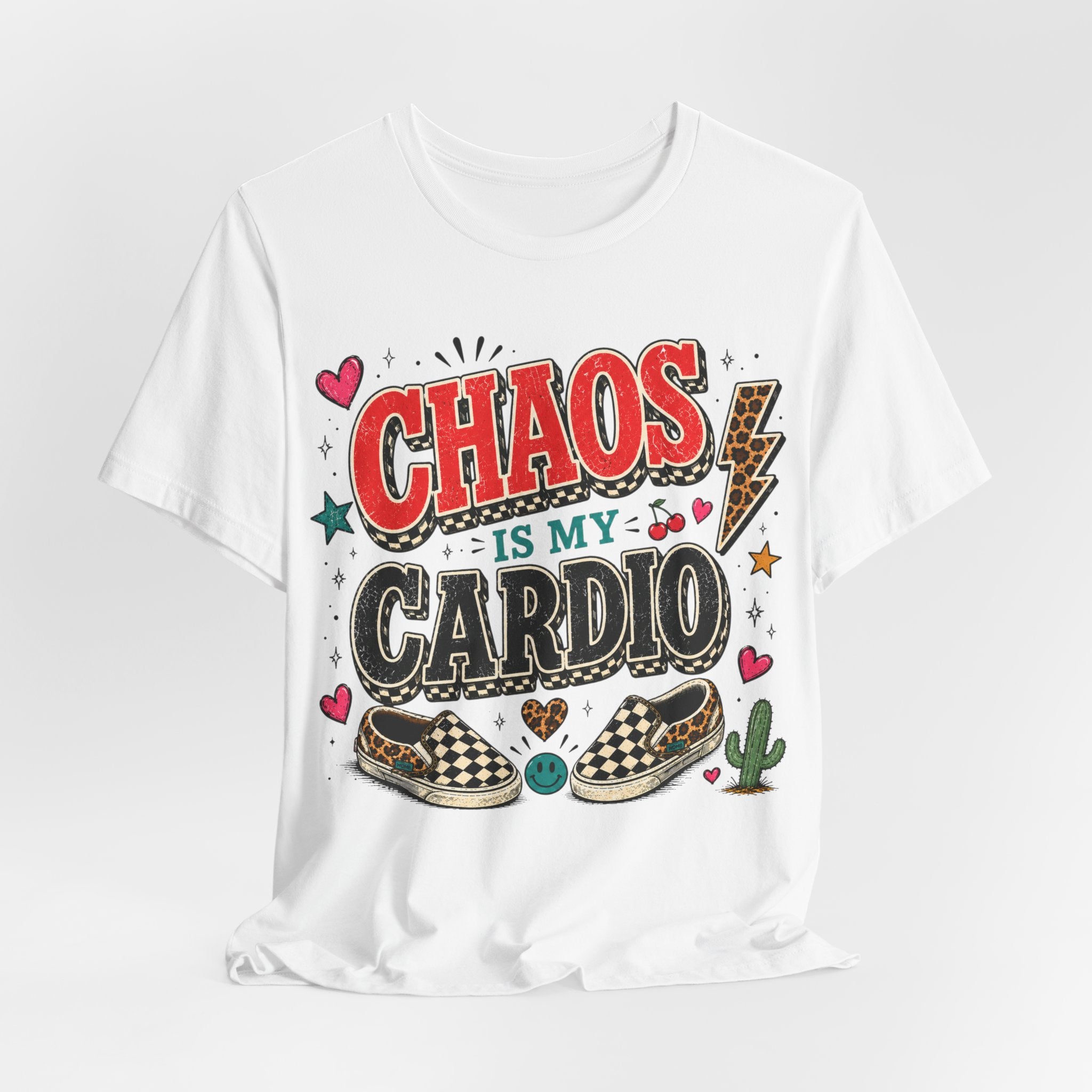 Chaos Is My Cardio Graphic Tee