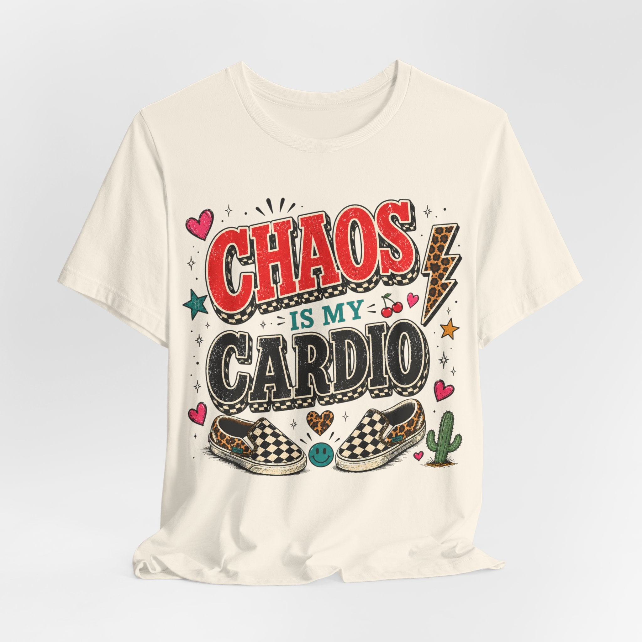 Chaos Is My Cardio Graphic Tee